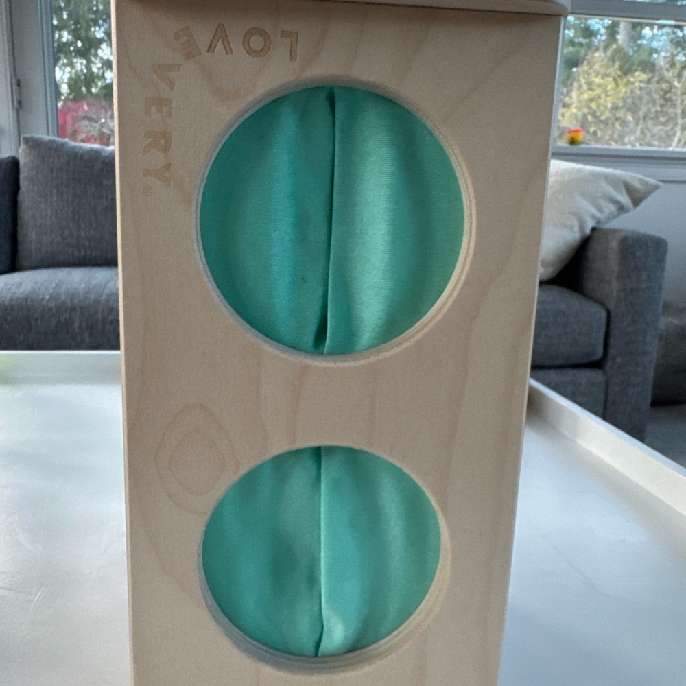 Lovevery Wooden Sensory Block - Green